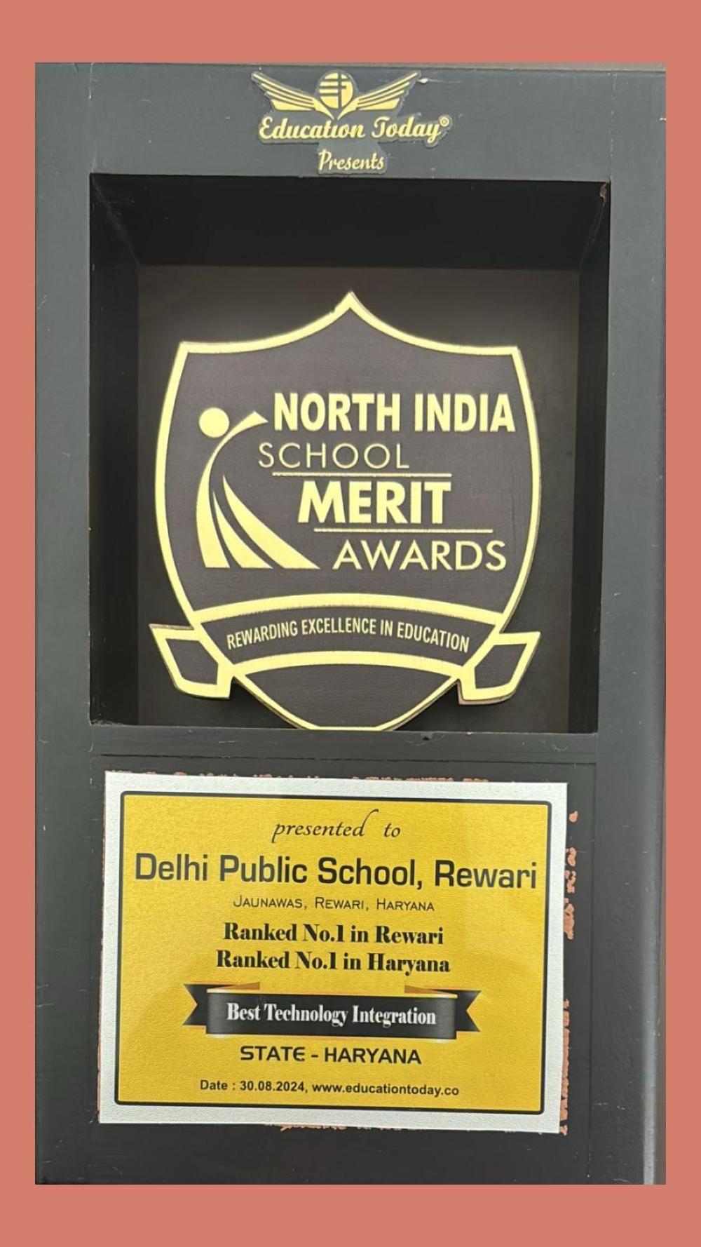 North India School Merit Award 2024 – Best Technology Integration (State: Haryana)